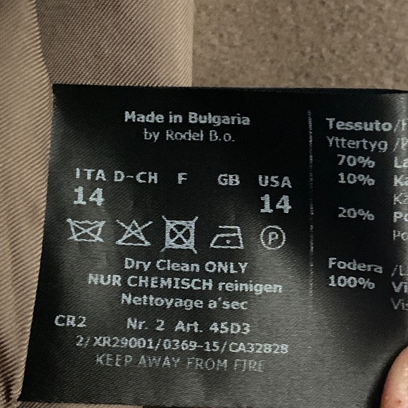 Cinzia Rocca Due Wool jacket - Picture 5 of 5